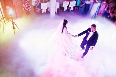Wedding couple dancing — taught by Charles Cuthbert at Atlanta Wedding Dance